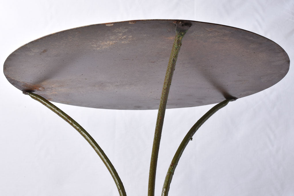 RESERVED BM Antique French garden table with claw feet