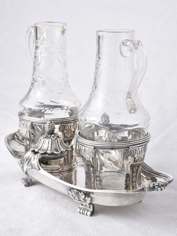 Eighteenth-century solid silver glassware
