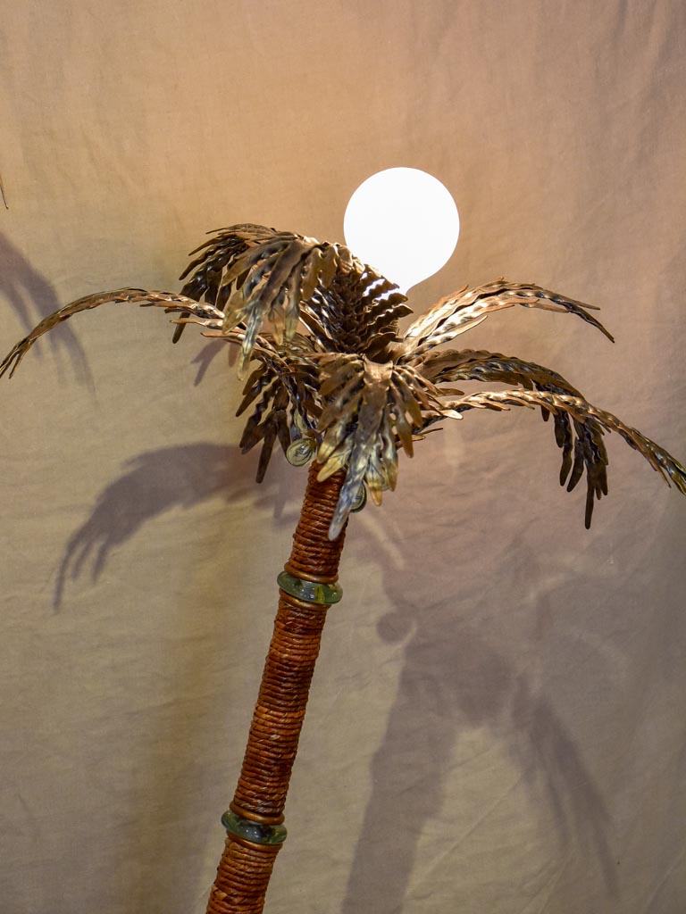 Classic European Wired Date Palm Lamp