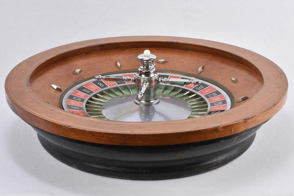 1940s Roulette table from the Divonne les Bains Casino 32¼"