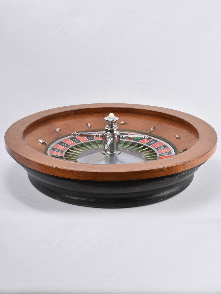 1940s Roulette table from the Divonne les Bains Casino 32¼"