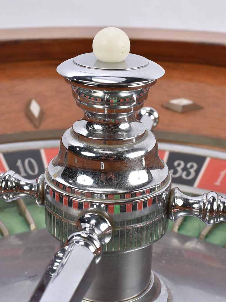 1940s Roulette table from the Divonne les Bains Casino 32¼"