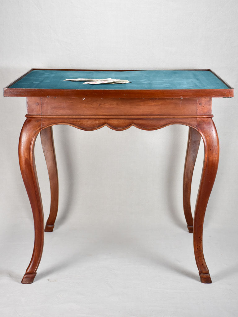 Louis XV 18th-century card table 30¾"