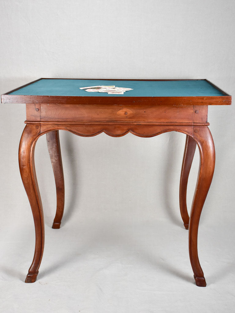 Louis XV 18th-century card table 30¾"