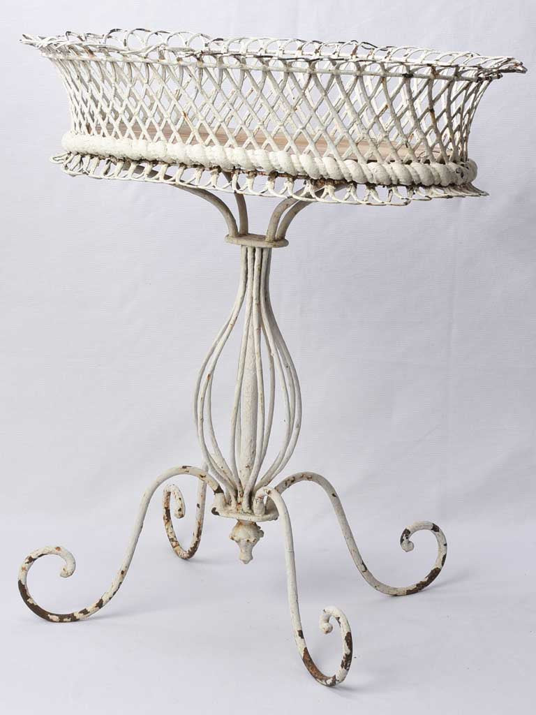 Antique French plant stand - oval