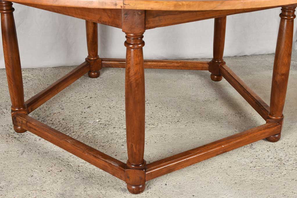 Solid timber with pentagonal inlay