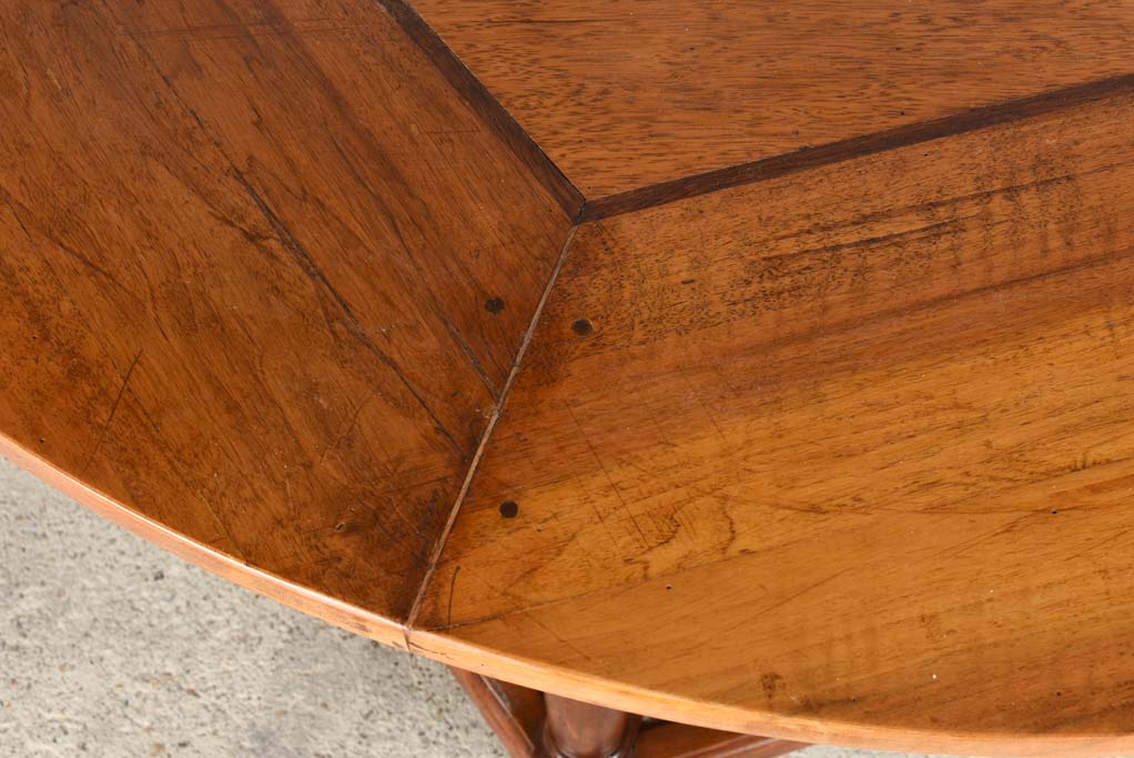 Elegant vintage solid timber table