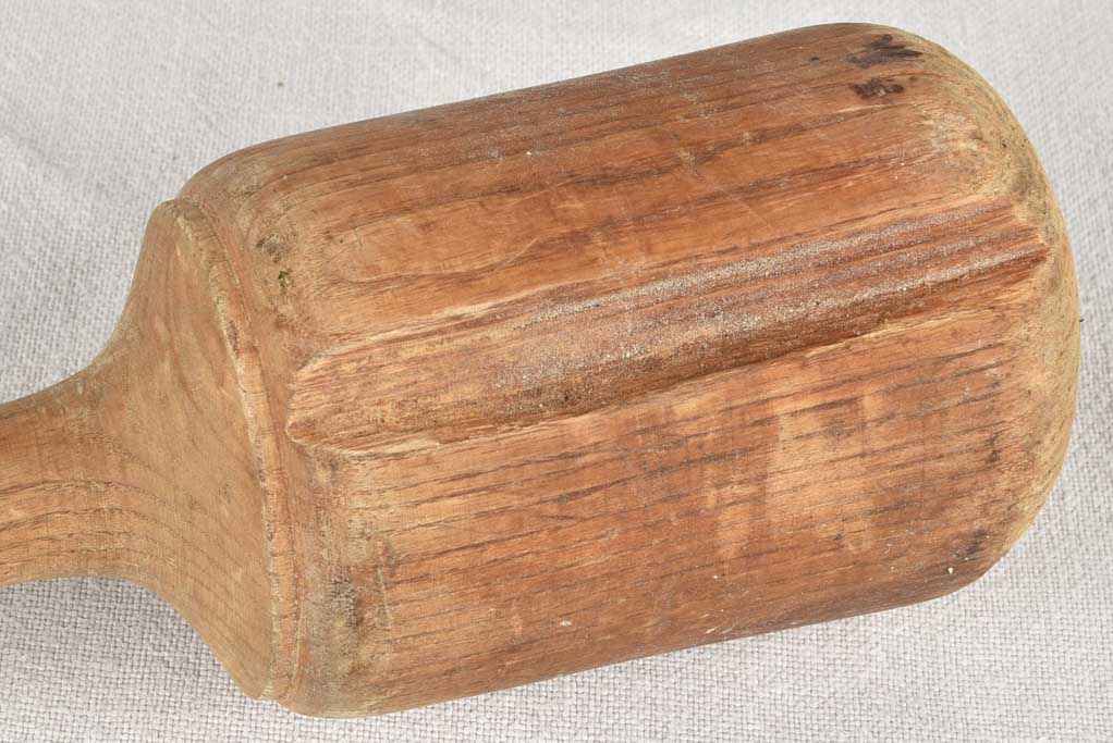 Very large antique marble mortar and pestle