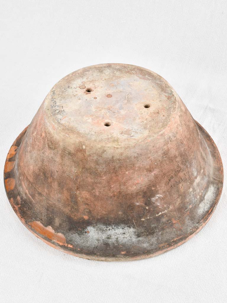 Antique French tian bowl - 19th century 15¼"