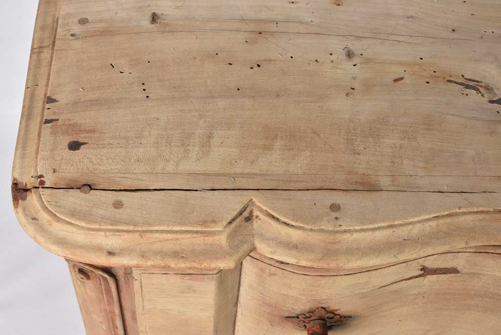 18th century French commode - 2 drawers 42¼" x 22¾"