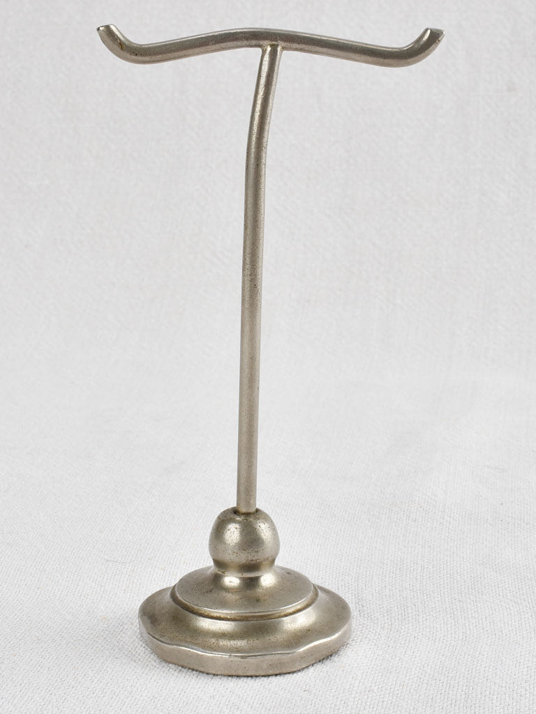 Collection of 8 antique jewelry display racks