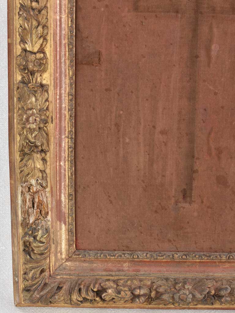 Salvaged religious boiserie - 19th century 21¼" x 15"