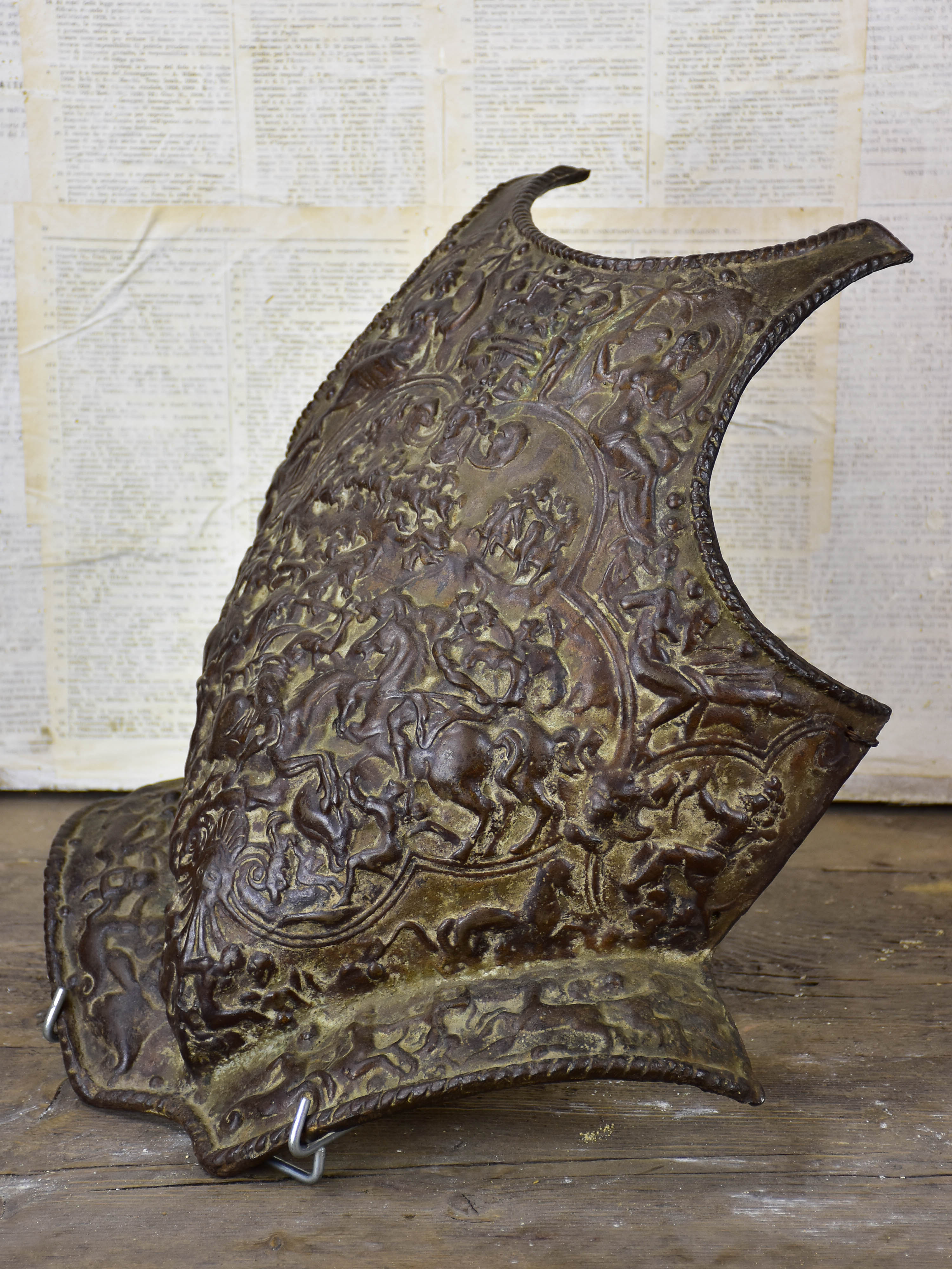 Antique French armor from a theater