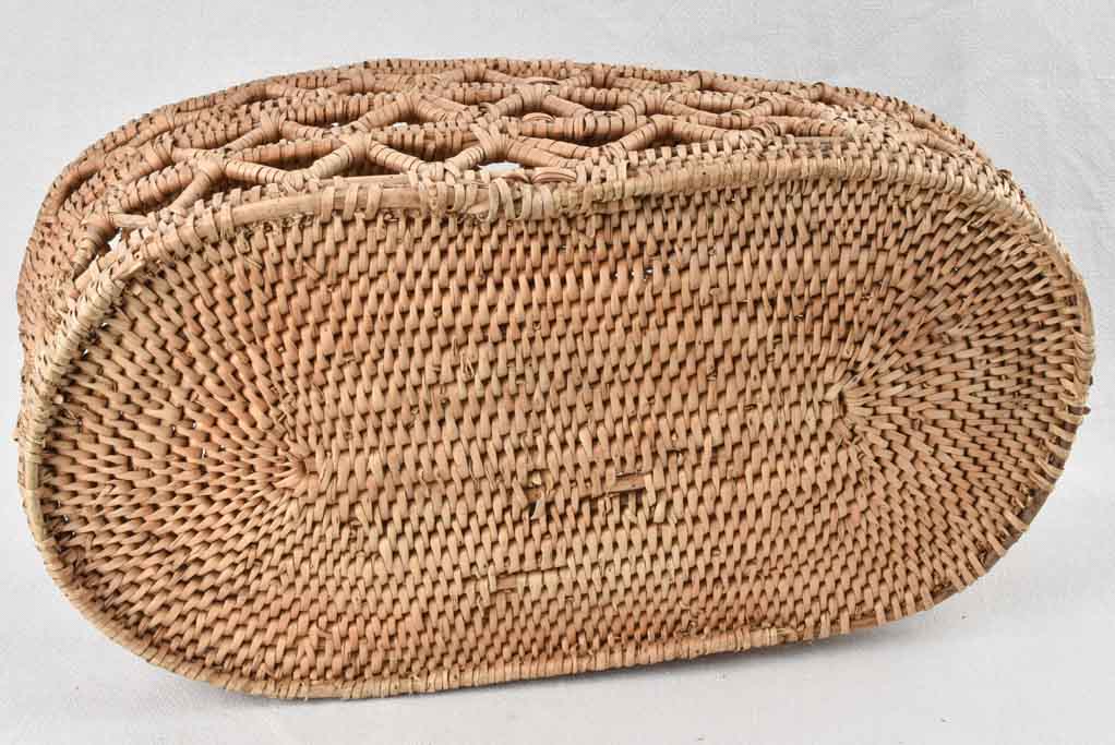 Antique French fishing basket 25½"