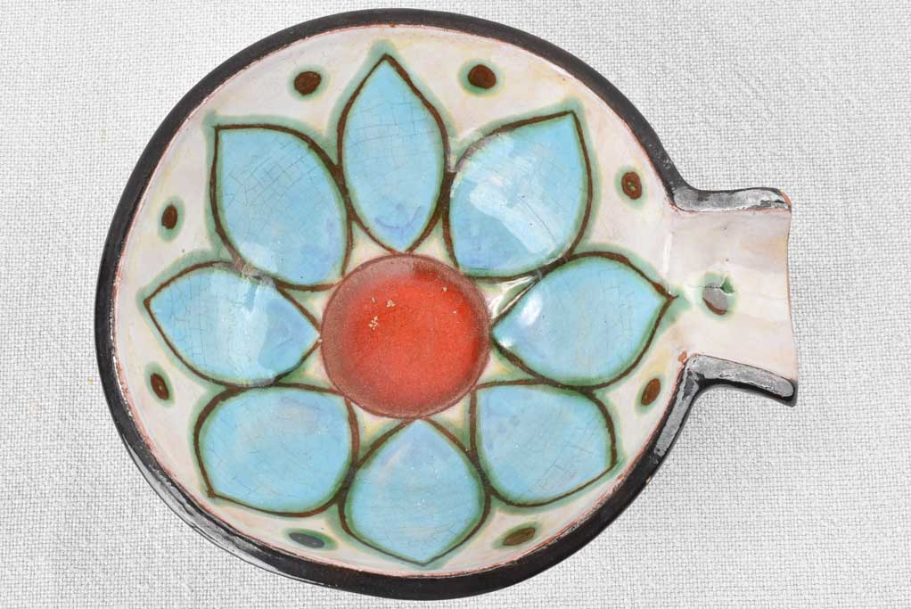 RESERVED CK Bowl with blue flower - St Vicens