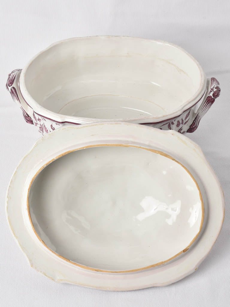 Twisted Motifs Decorated Tessier Tureen