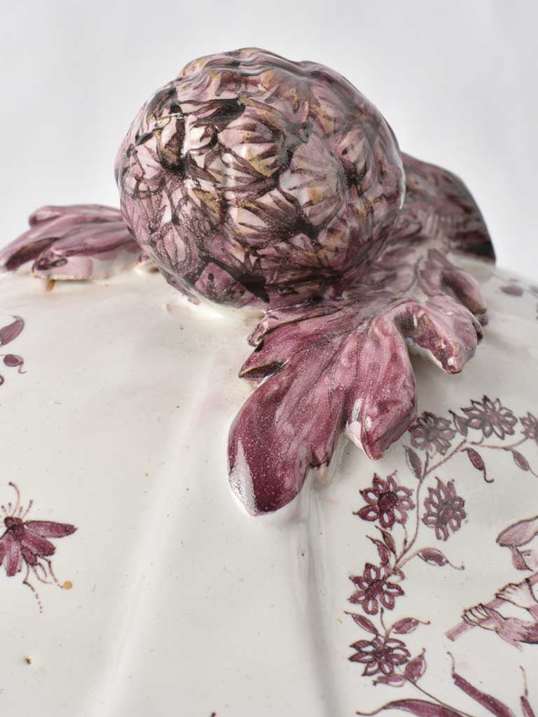 Émile Tessier's Floral Motif Tureen