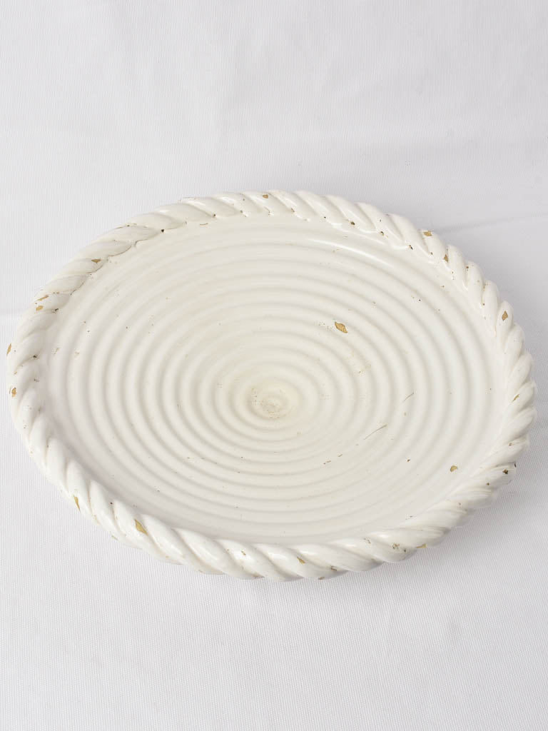 Extra large shallow bowl - Émile Tessier 16¼"
