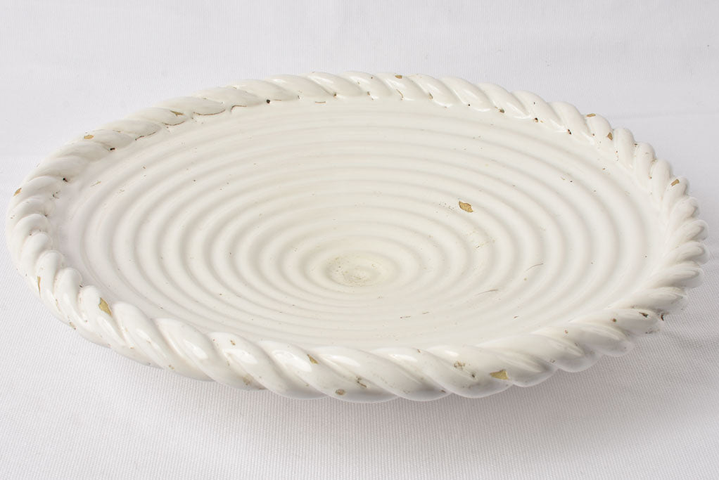 Extra large shallow bowl - Émile Tessier 16¼"