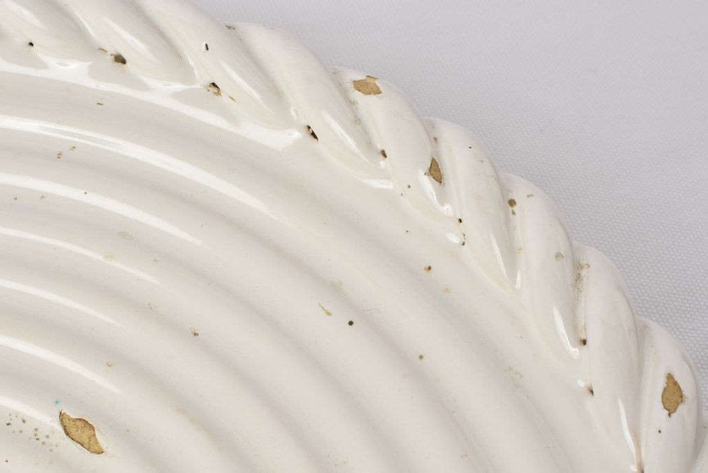 Extra large shallow bowl - Émile Tessier 16¼"