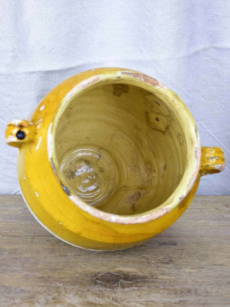 Antique French confit pot 11½"