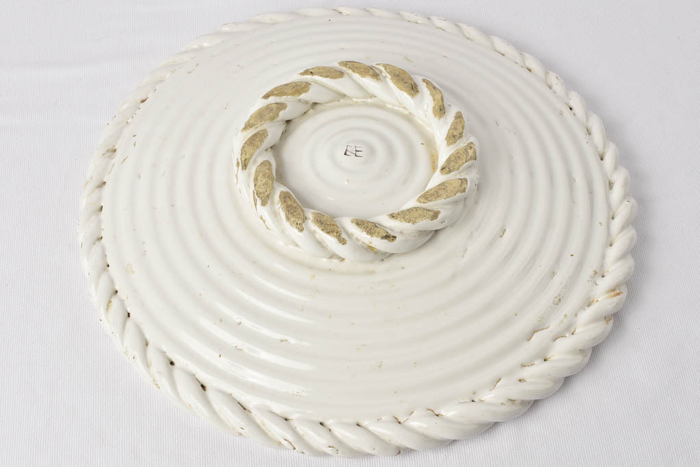 Extra large shallow bowl - Émile Tessier 16¼"