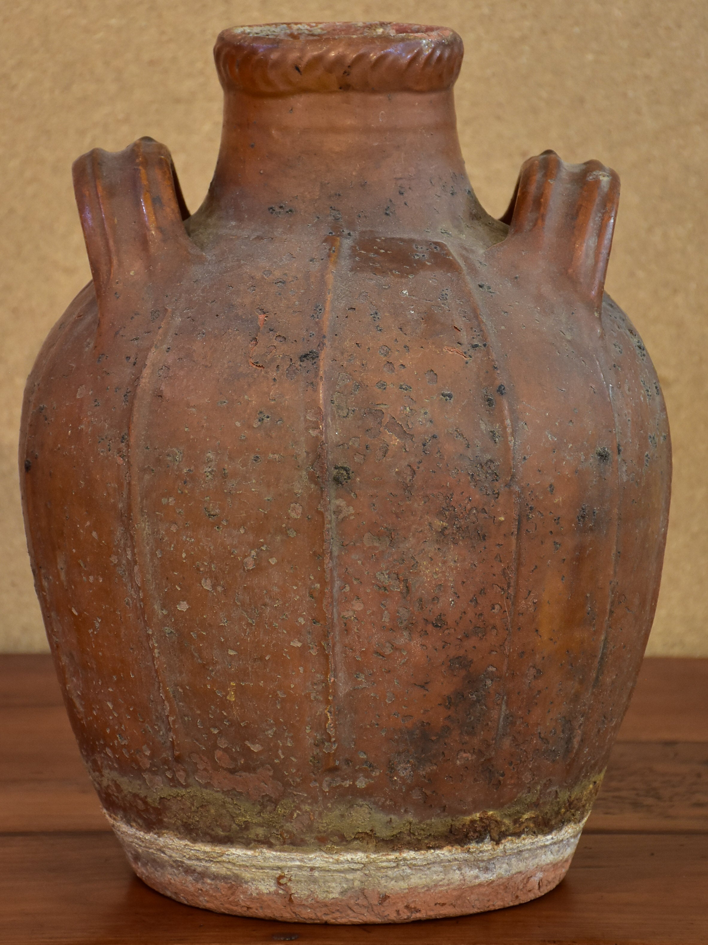 Antique French water jug from Auvergne