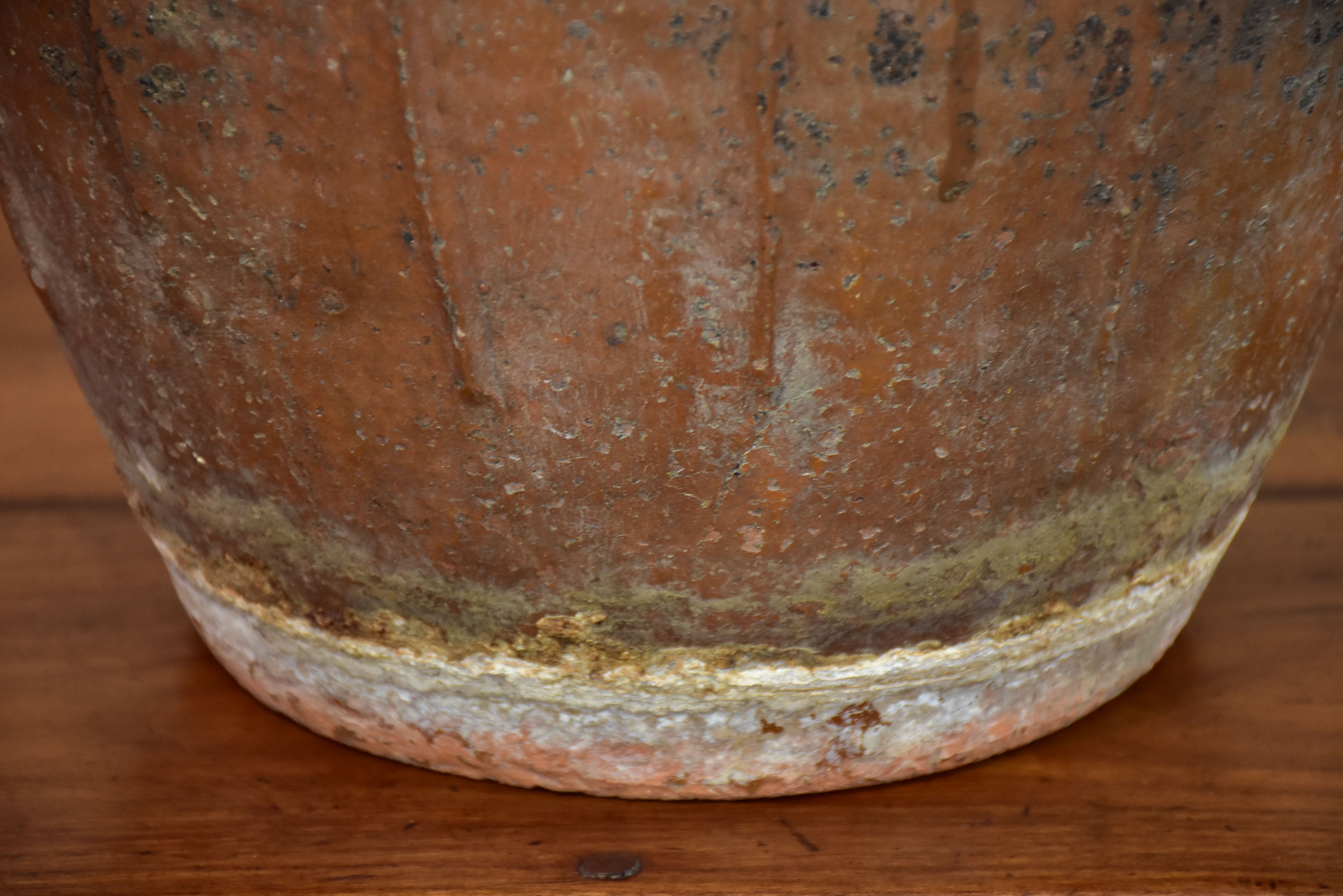 Antique French water jug from Auvergne