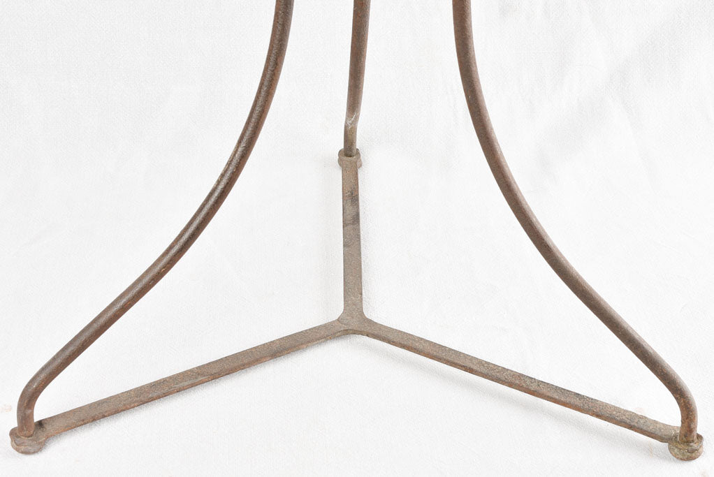 Antique French iron garden table
