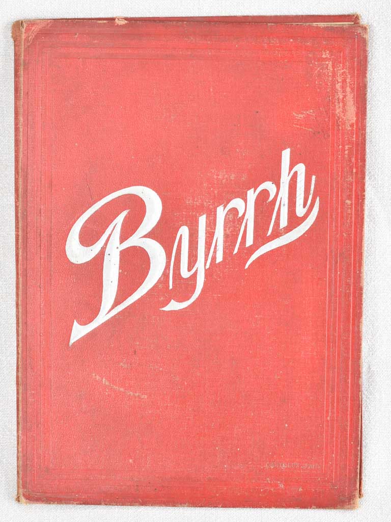 Historic Byrrh France Aperitif Advert