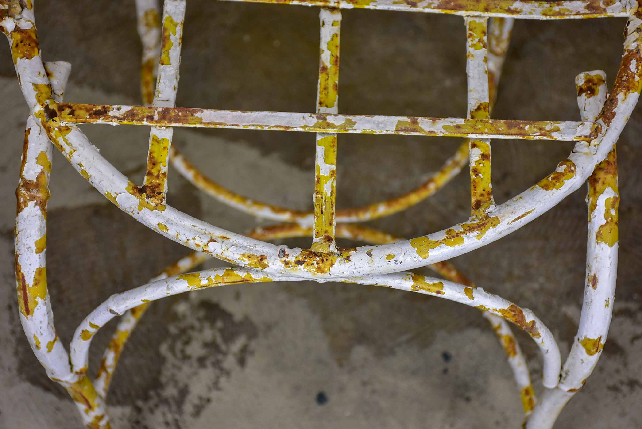 Five French garden chairs - 1940's