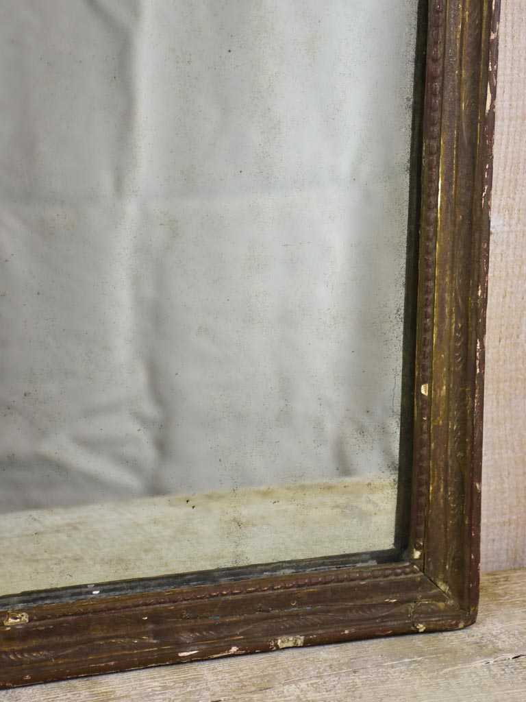 18th Century Louis XVI mirror 20¾" x 17"