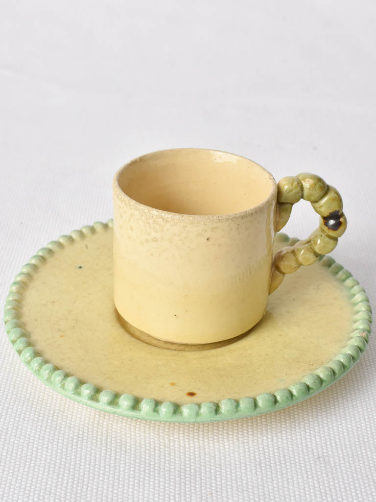 Vintage Pearl-Vallauris Sugar Bowl