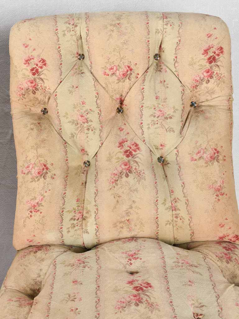 PAIR OF NAPOLEON IIII SLIPPER CHAIRS - 19TH CENTURY