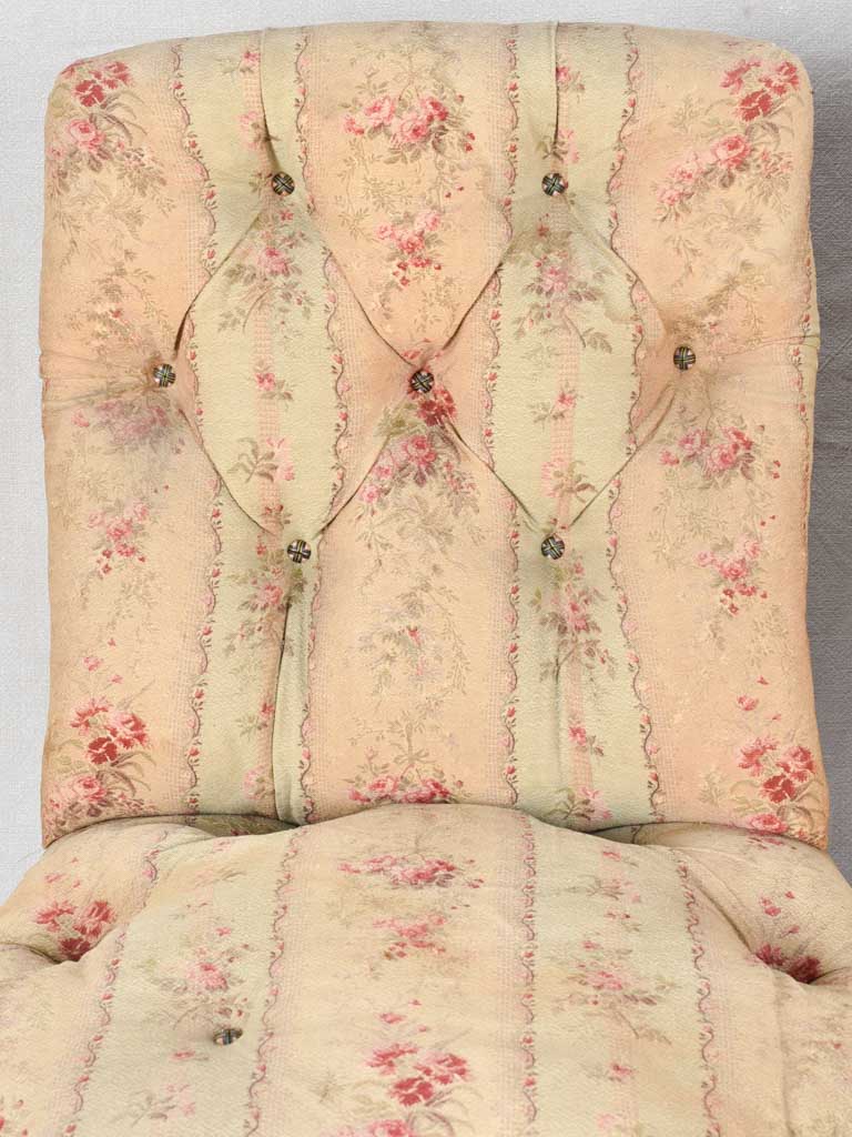 PAIR OF NAPOLEON IIII SLIPPER CHAIRS - 19TH CENTURY
