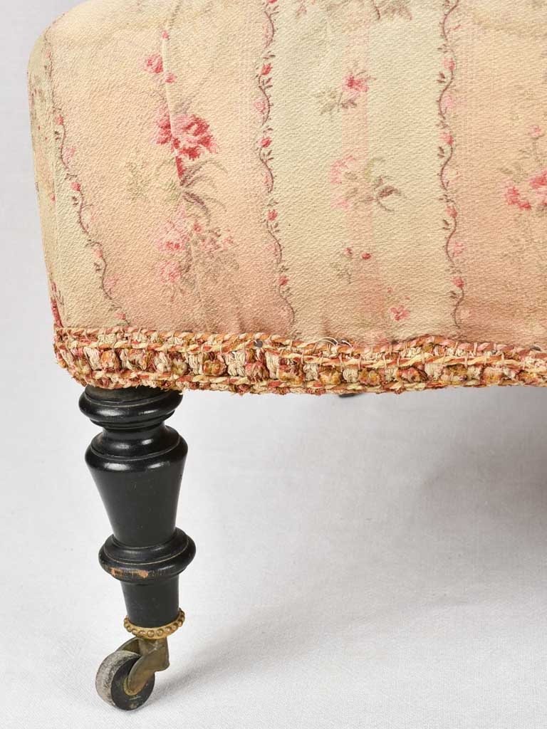 PAIR OF NAPOLEON IIII SLIPPER CHAIRS - 19TH CENTURY