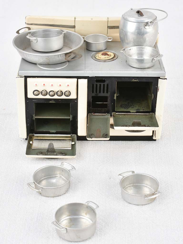 1950s toy miniature kitchen stove, NGA Padova