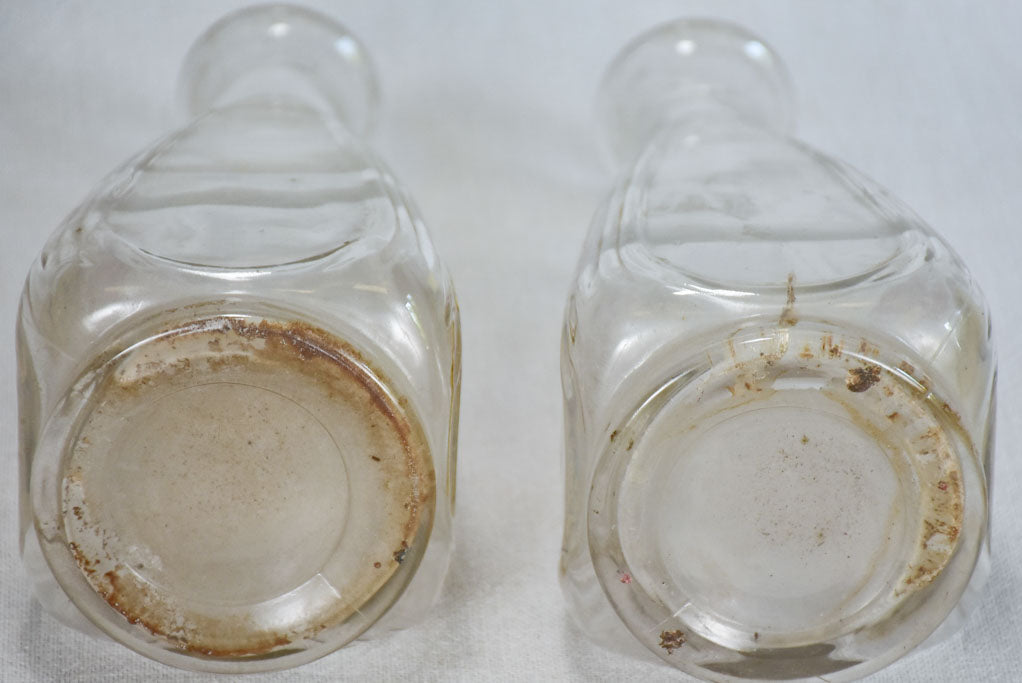 Original Charles Loupot Glass Carafes