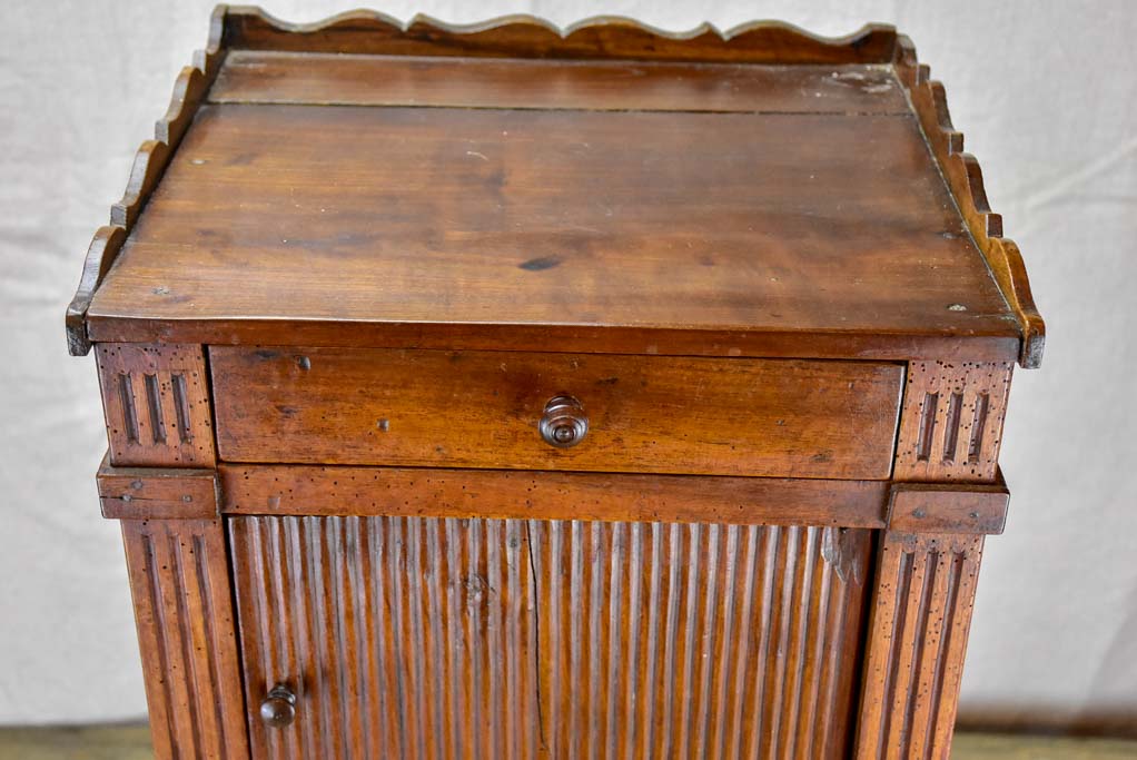Rustic 19th Century French nightstand