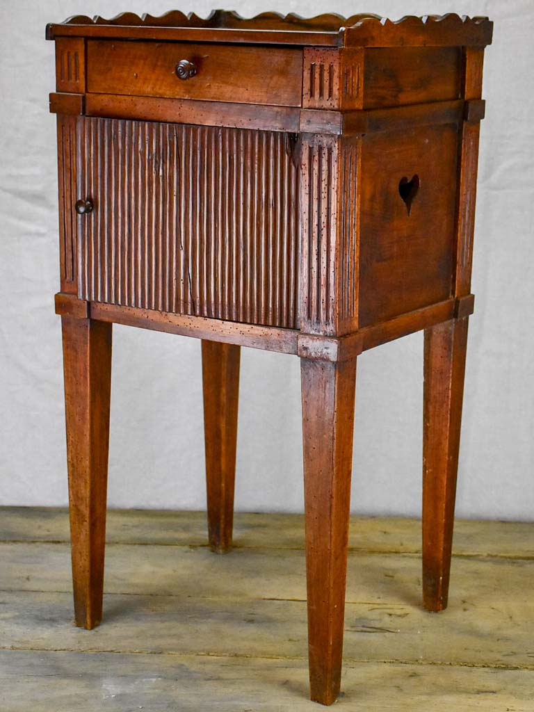 Rustic 19th Century French nightstand