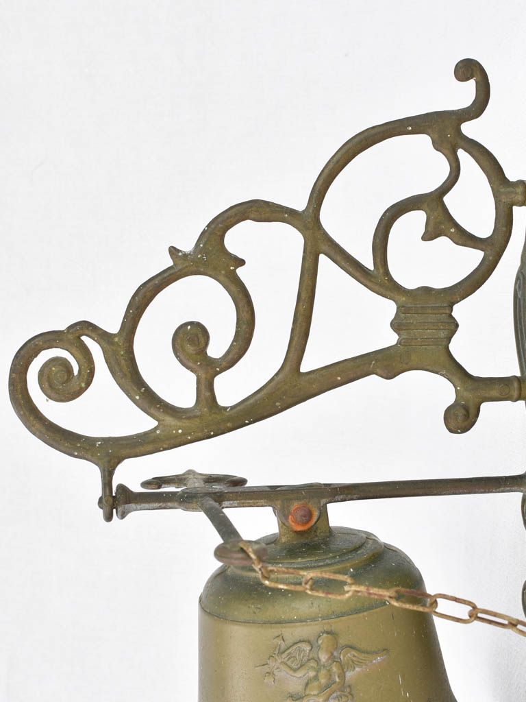 Bell, with pull chain, Italian (1950s) 14½"