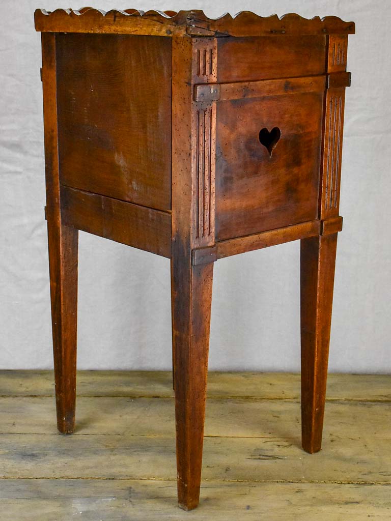 Rustic 19th Century French nightstand