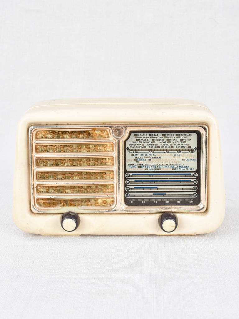 Italian Radio from the 1950s