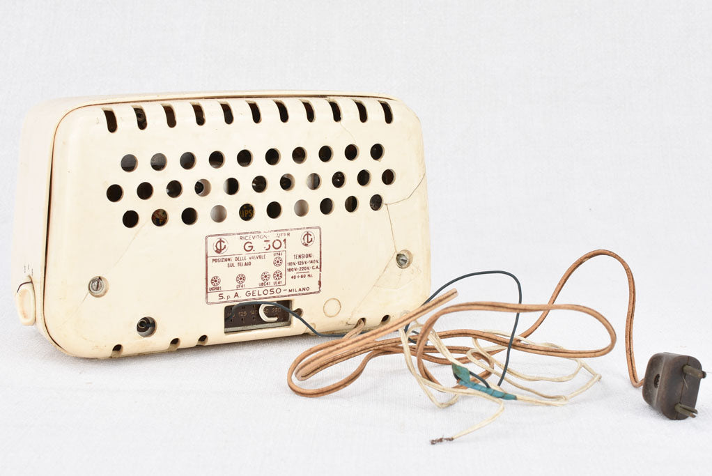 Italian Radio from the 1950s