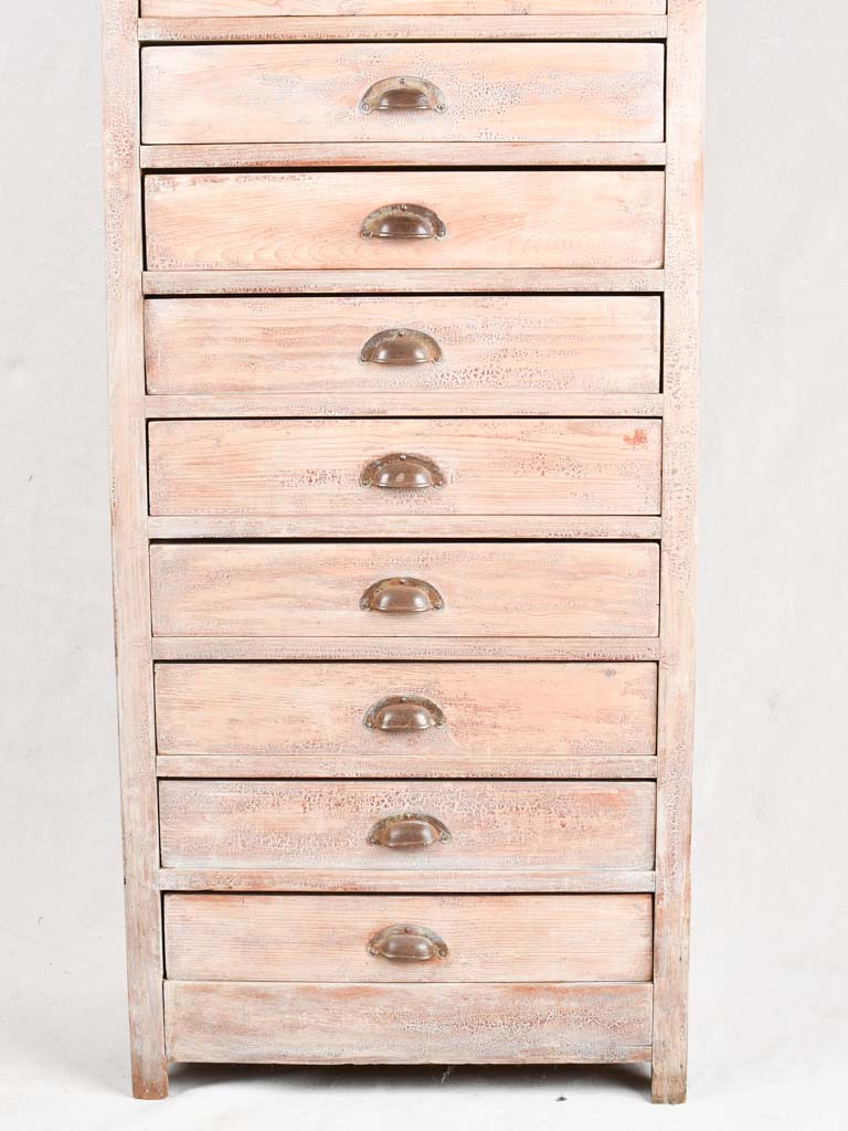 TALL CHEST OF DRAWERS FROM A HABERDASHERY BOUTIQUE 65"
