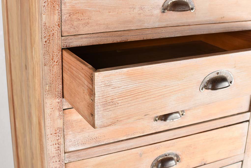 TALL CHEST OF DRAWERS FROM A HABERDASHERY BOUTIQUE 65"