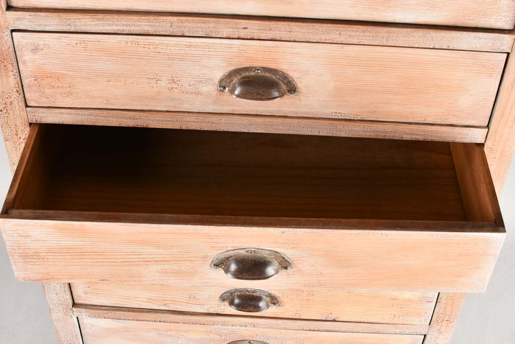 TALL CHEST OF DRAWERS FROM A HABERDASHERY BOUTIQUE 65"