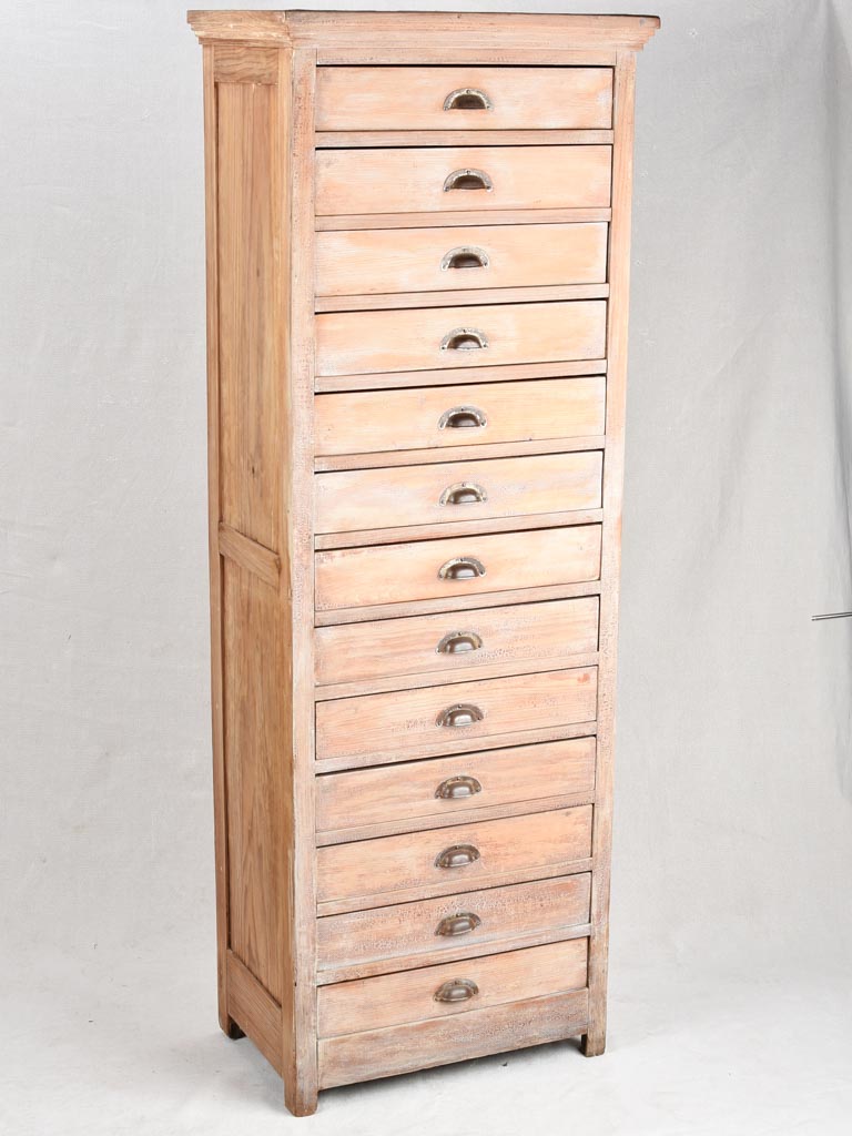 TALL CHEST OF DRAWERS FROM A HABERDASHERY BOUTIQUE 65"