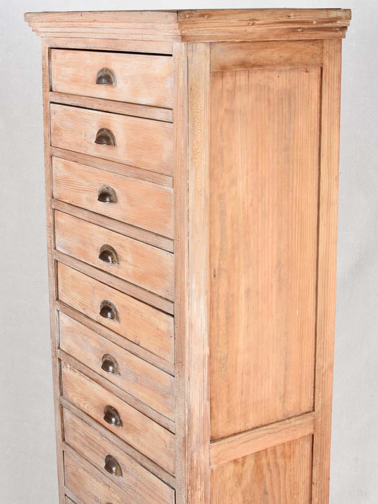 TALL CHEST OF DRAWERS FROM A HABERDASHERY BOUTIQUE 65"