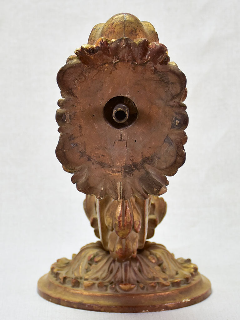 Large Louis XV style wall gilt wall sconce